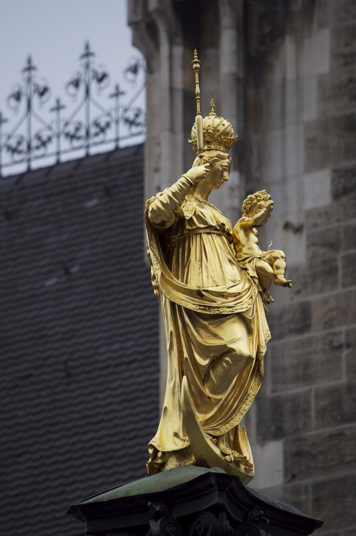 Mariensäule am Marienplatz