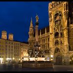 Mariensäule auf dem Marienplatz in München