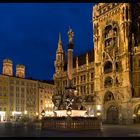 Mariensäule auf dem Marienplatz in München