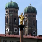 Mariensäule und Frauenkirche