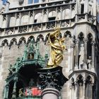 Marienstatue auf dem Marienplatz in München