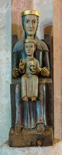 Marienstatue in der Abteikirche Thoronet