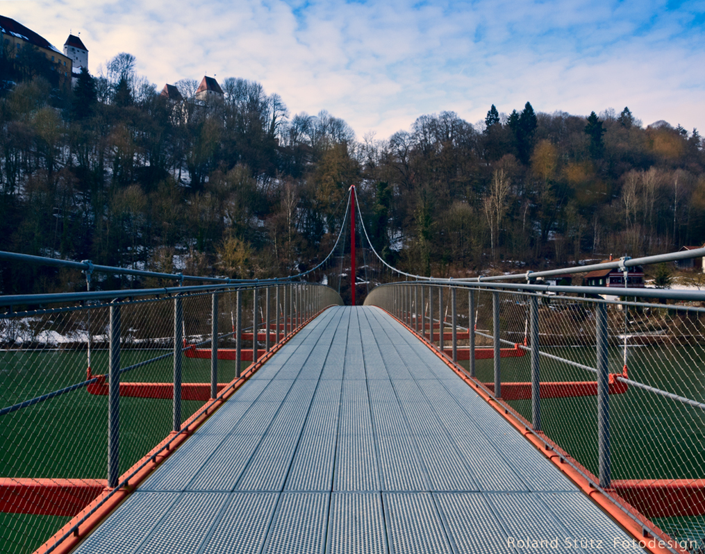 Mariensteg Wernstein. Sooo schön kann Technik.