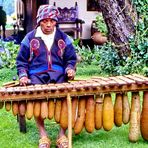 Marimba-Player in Chichicastenango