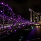 Marina Bay bei Nacht