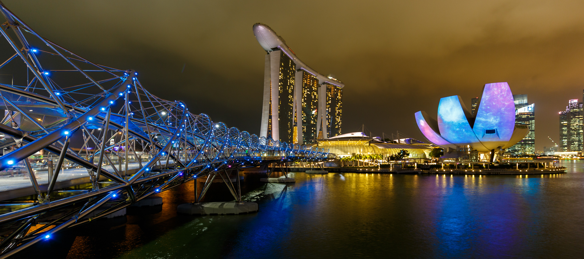 Marina Bay in Singapur.