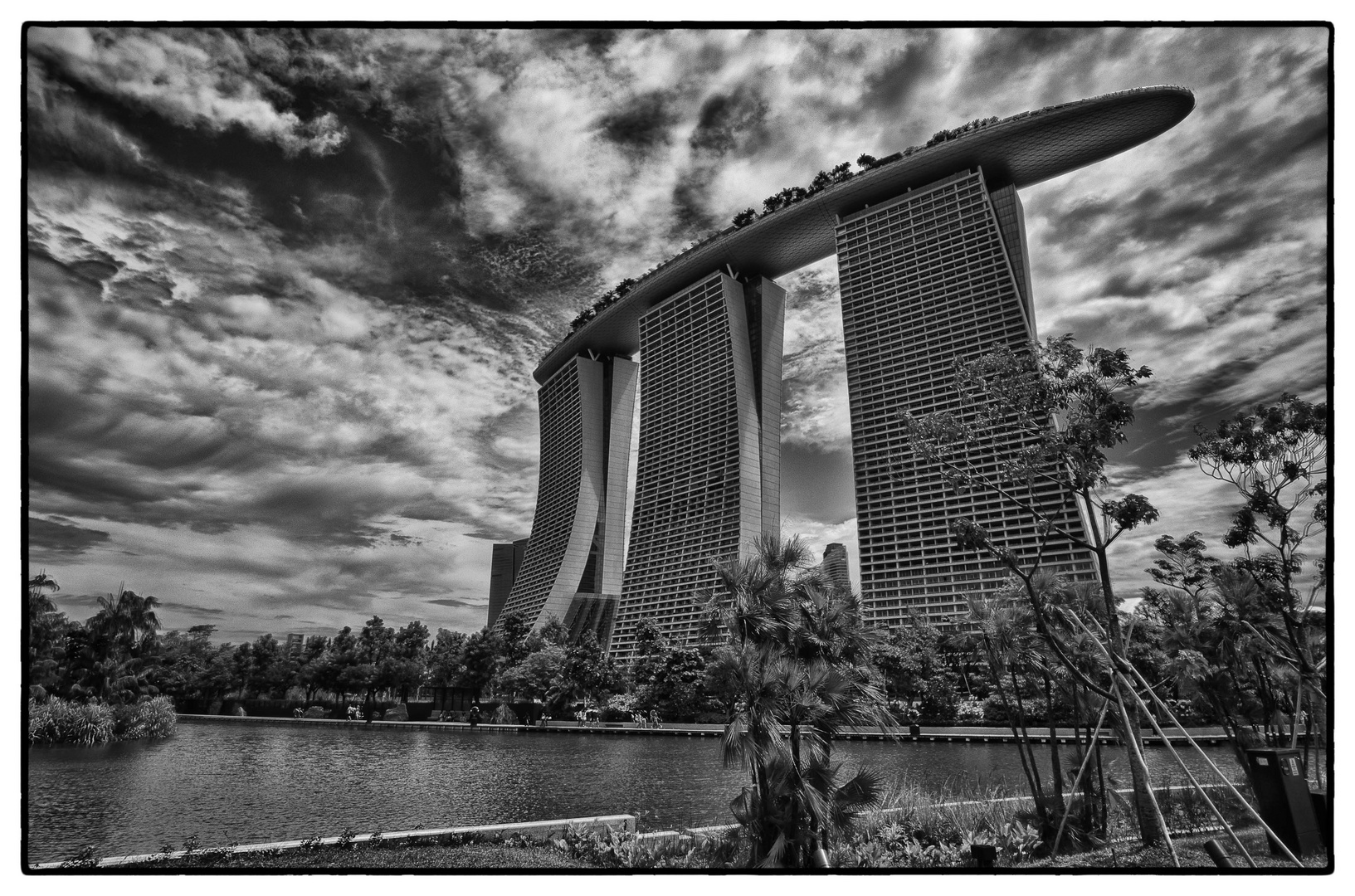 Marina Bay Sands at dawn