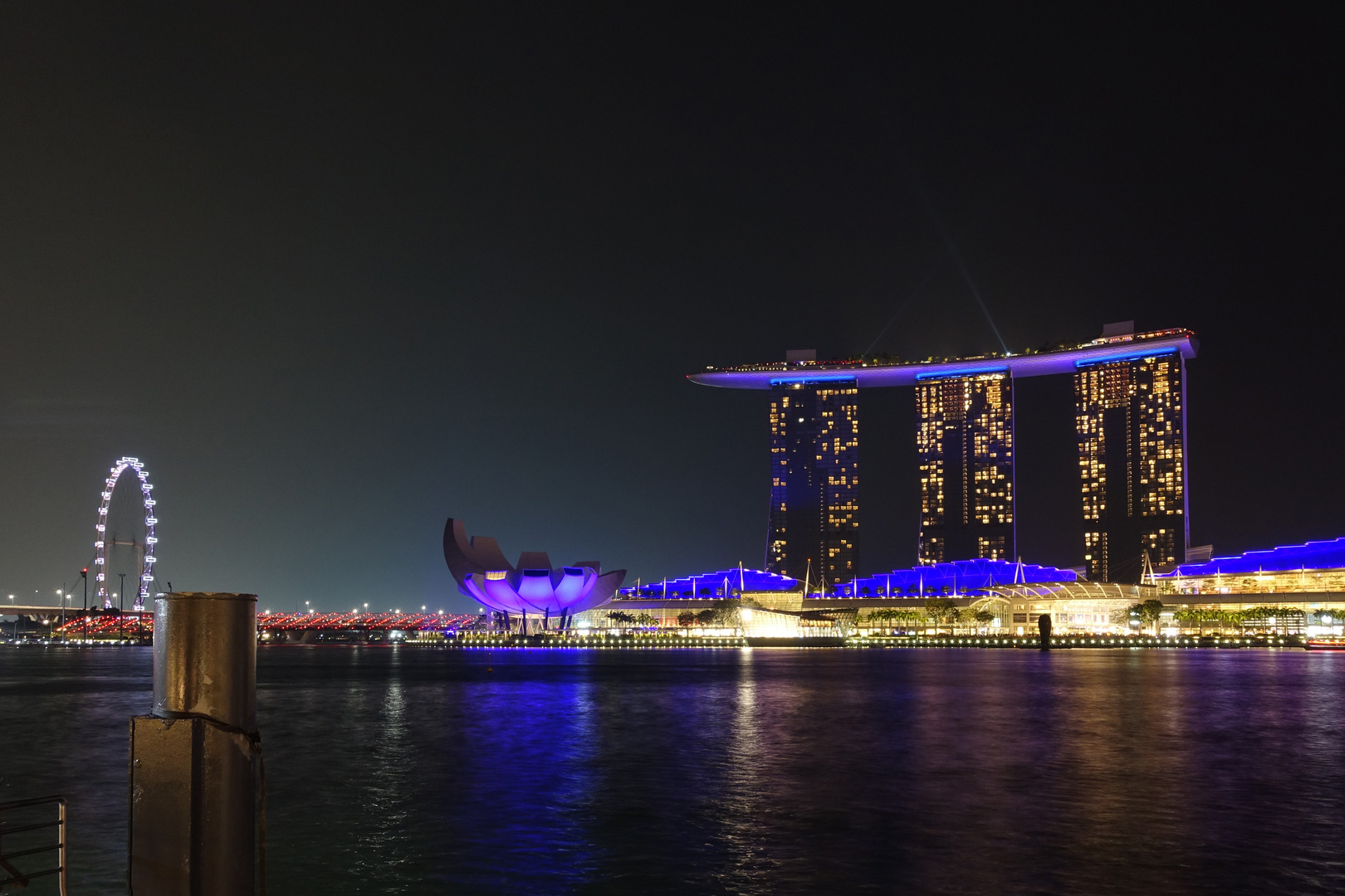 Marina Bay Sands at night