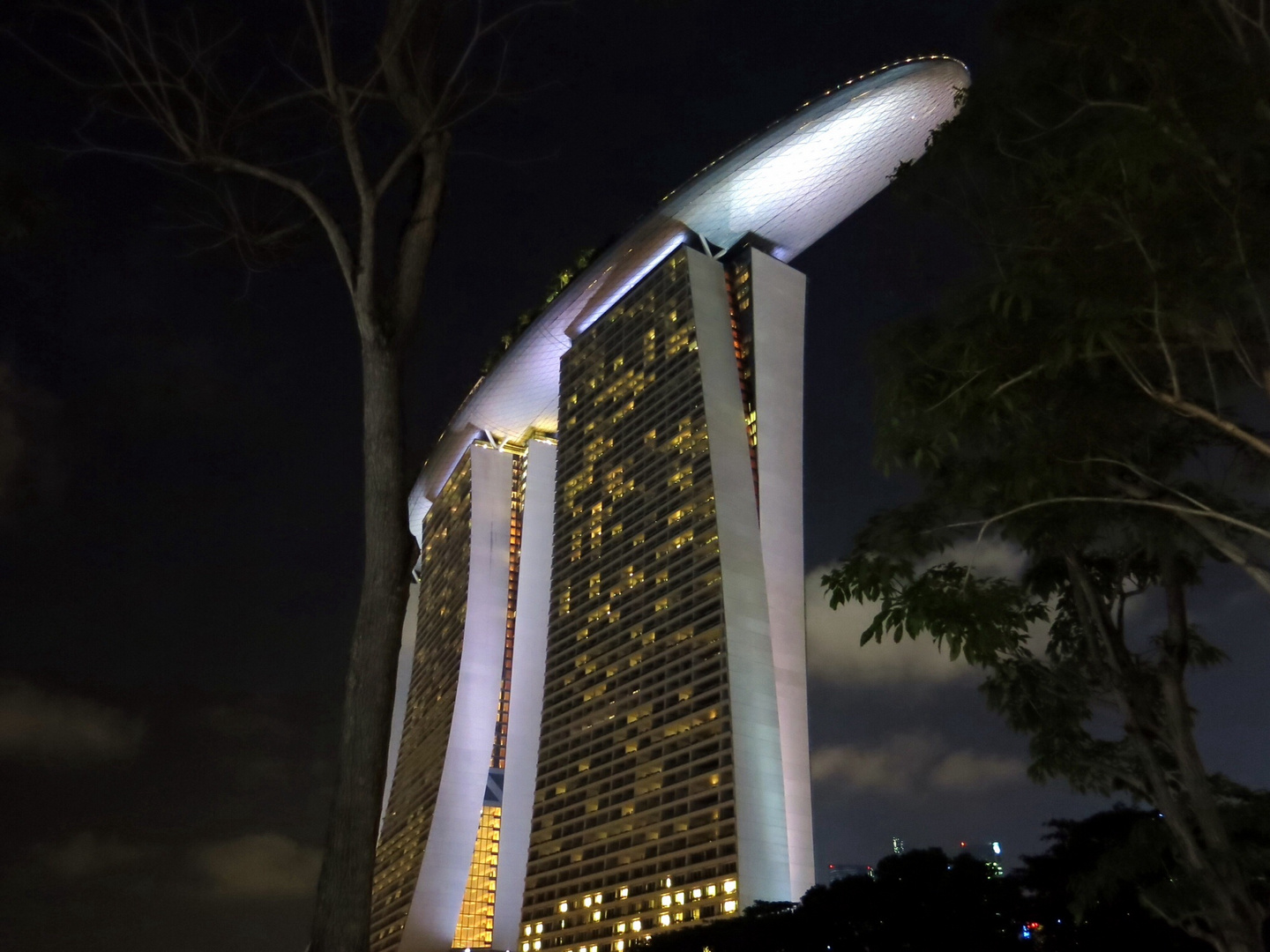 Marina Bay Sands bei Nacht