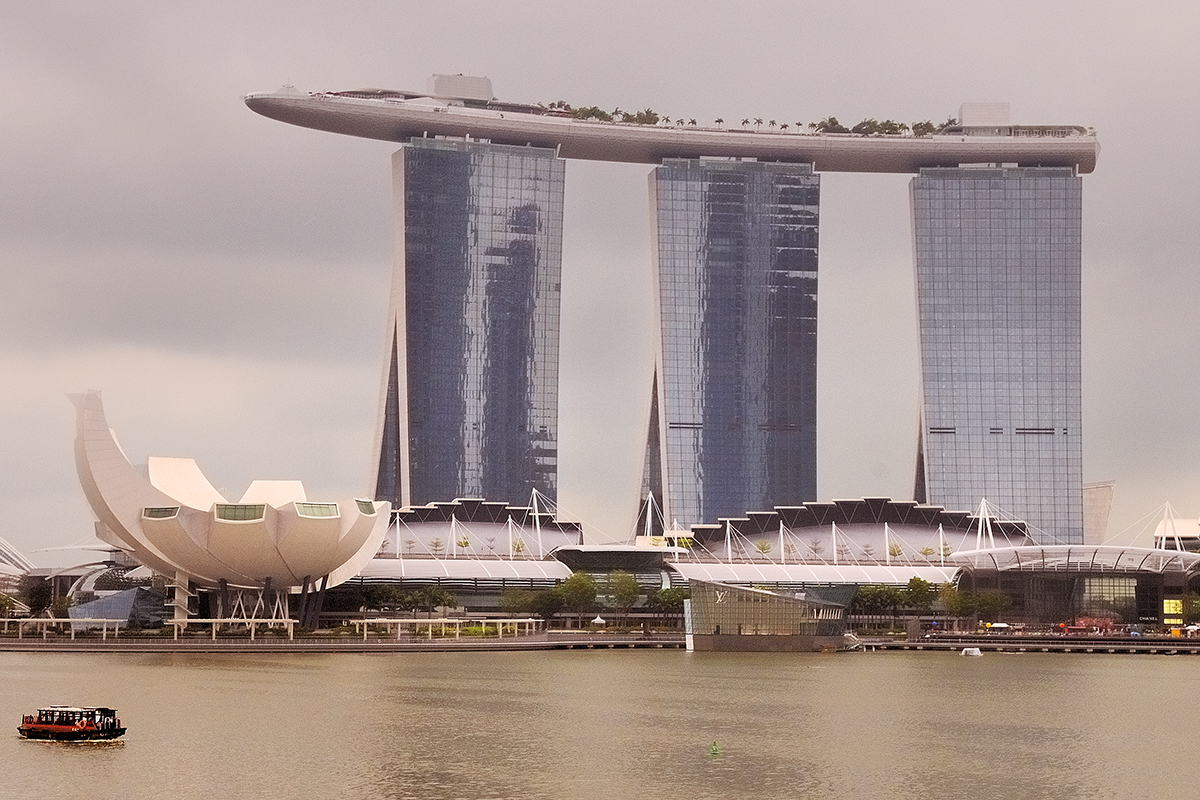 Marina Bay Sands building in Singapore