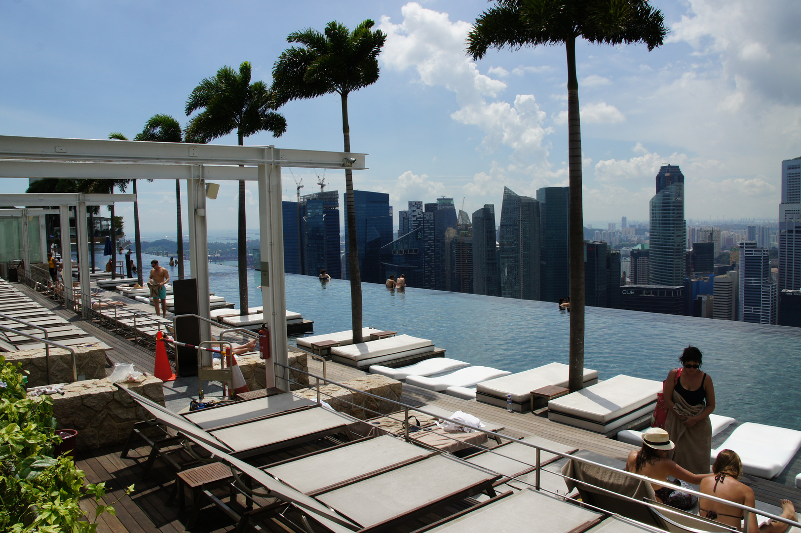 Marina Bay Sands, das Pool