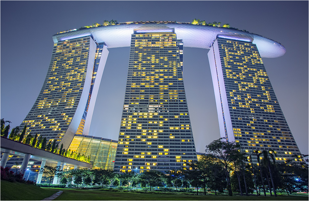 Marina bay sands Hotel "