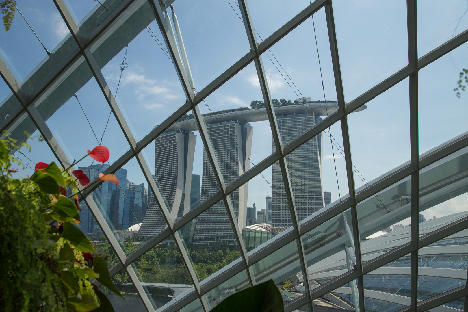 Marina Bay Sands Hotel in Singapur