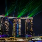 Marina Bay Sands: Laser show