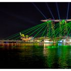 Marina Bay Sands - Laser Show