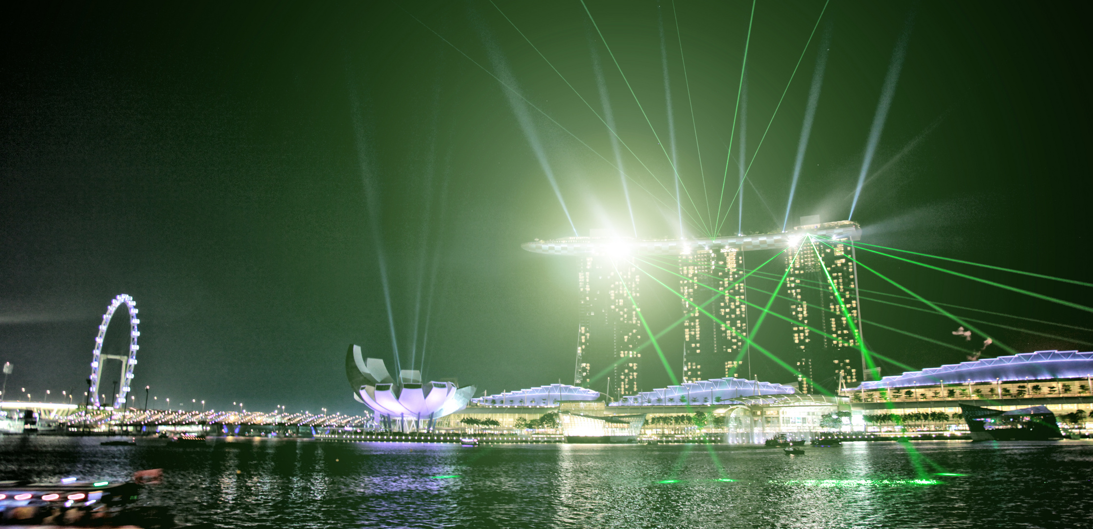 Marina Bay Sands Laser Show