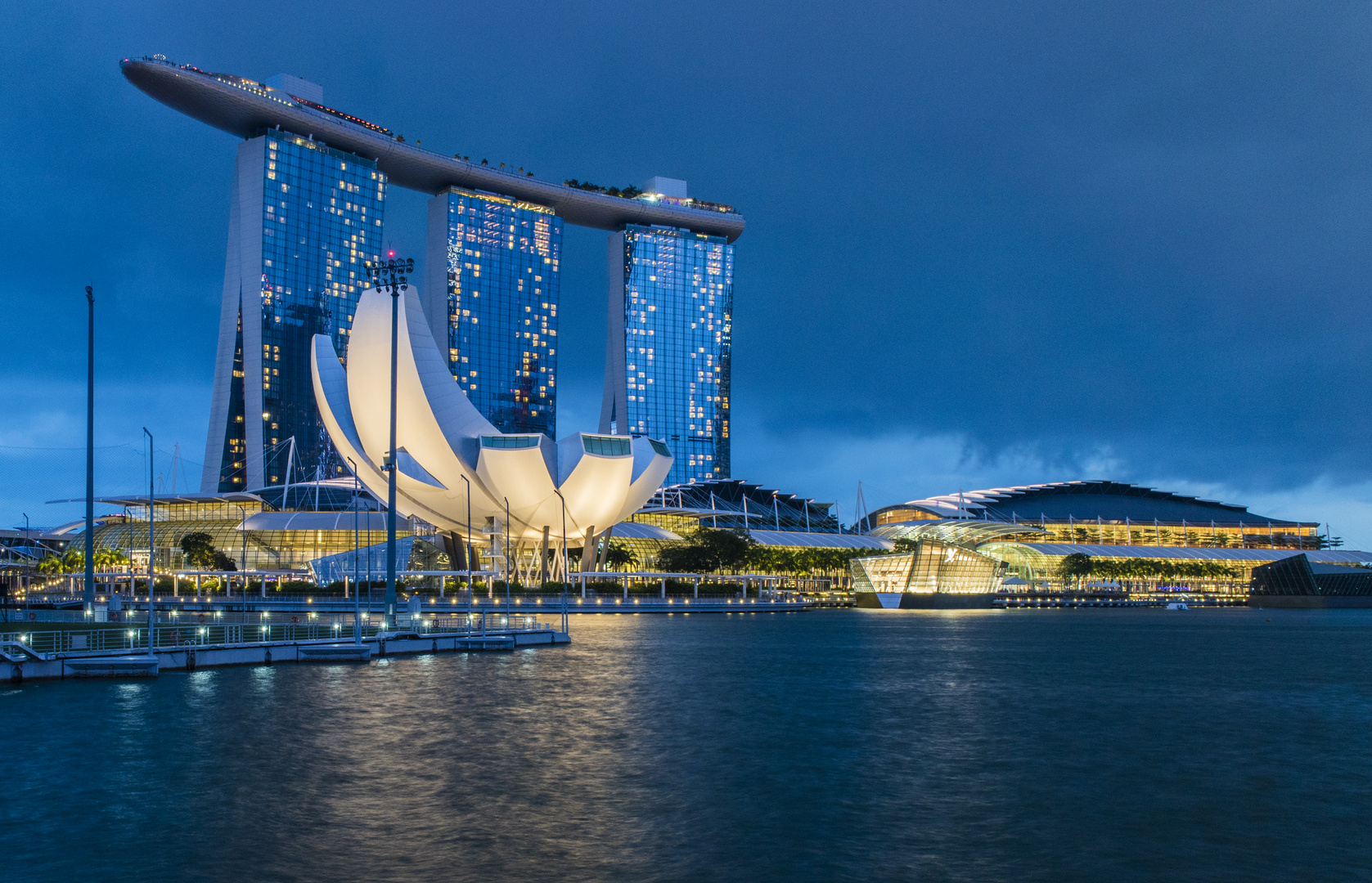 Marina Bay Sands Singapore Foto Bild 