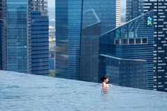 Marina Bay Sands Swimming Pool