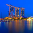 marina bays sands at night