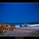 Marina con Luna llena.