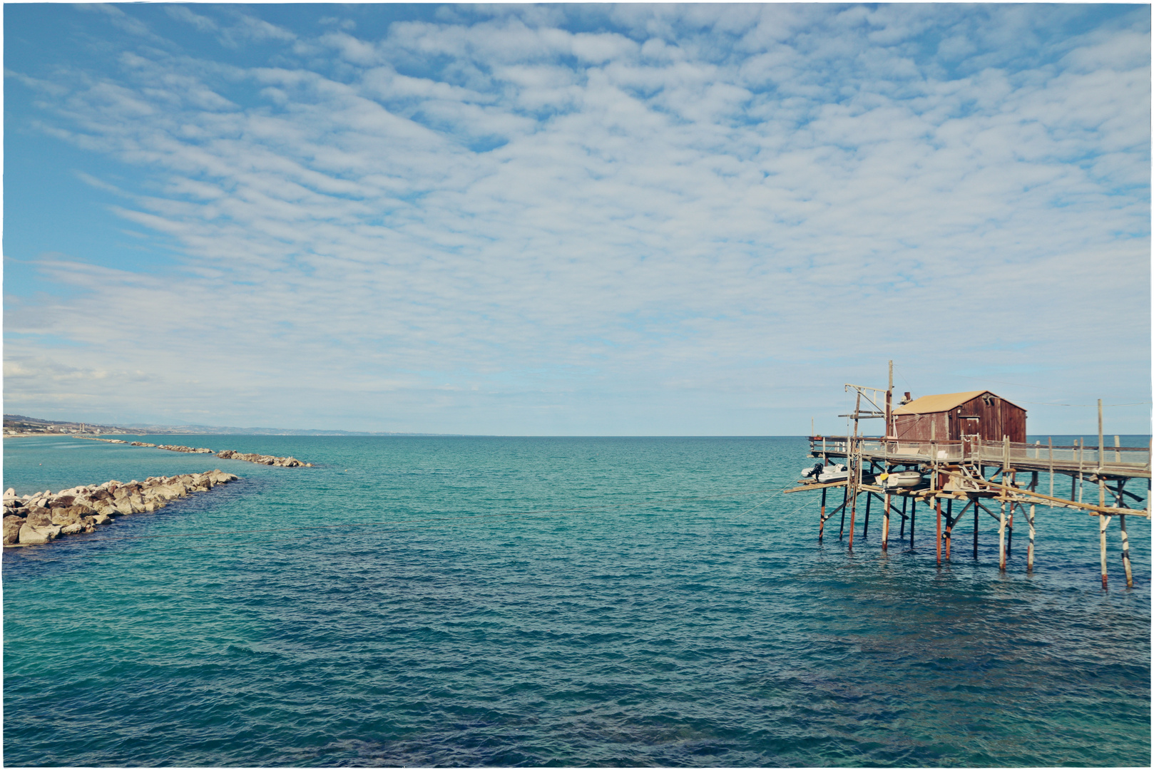 Marina di fine inverno