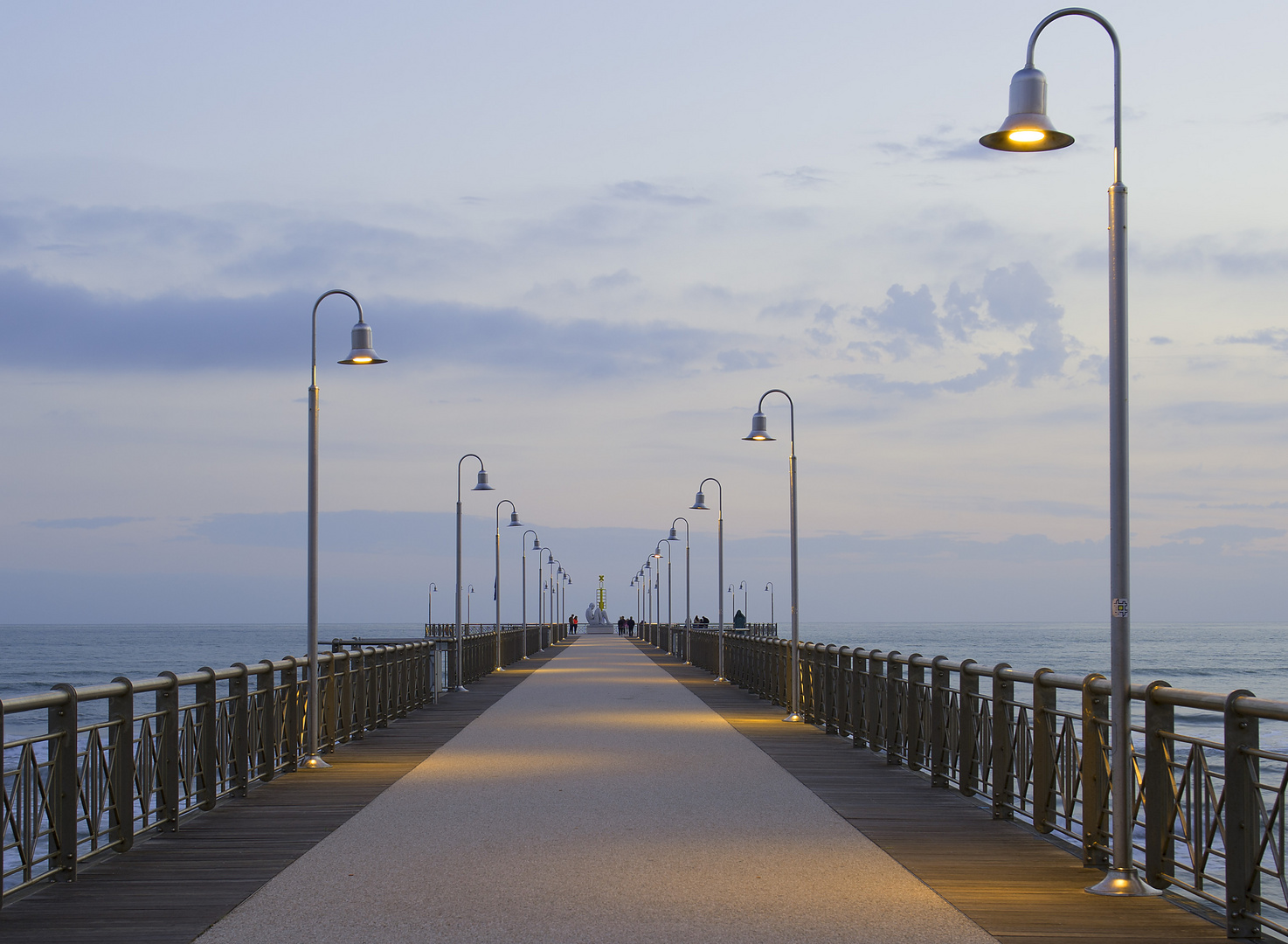 Marina di Pietrasanta: il pontile