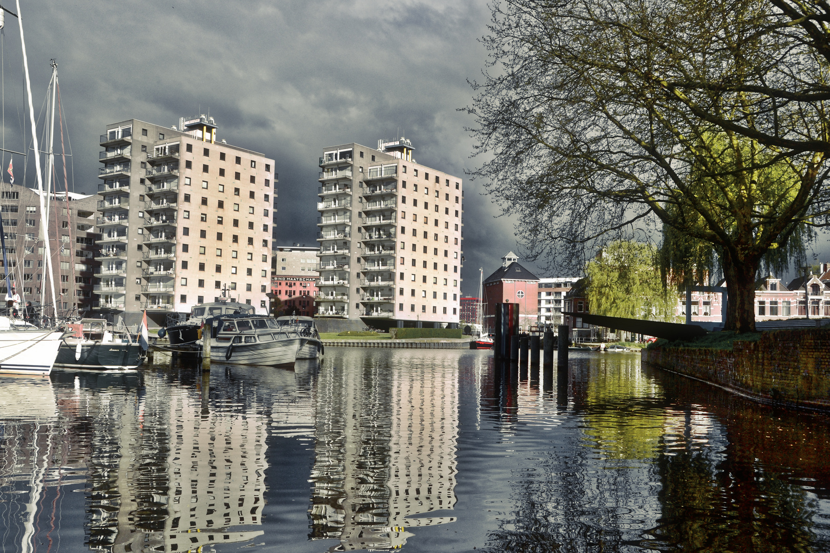 Marina im Stadtkern