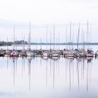 Marina in Laudanis am Abend