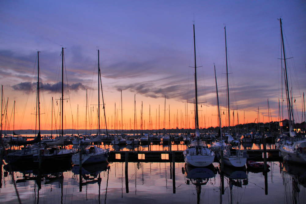 Marina Minde Sonnenuntergang