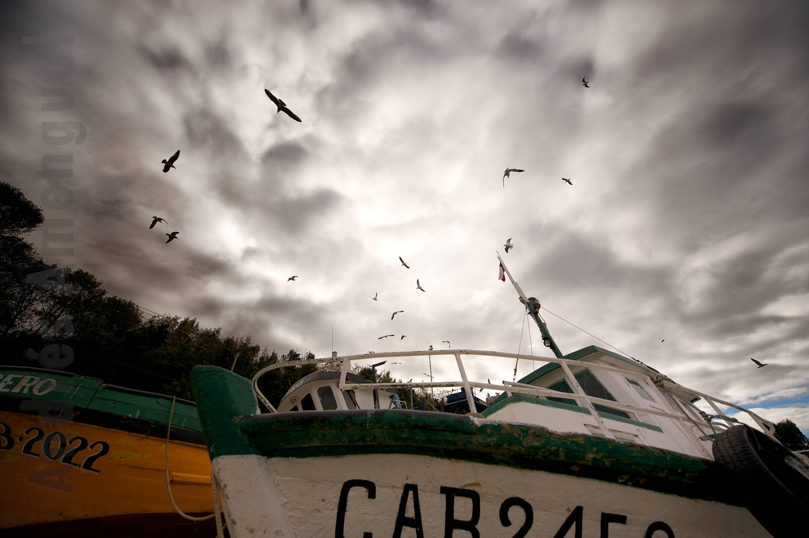 Marinas. Calbuco, Chile