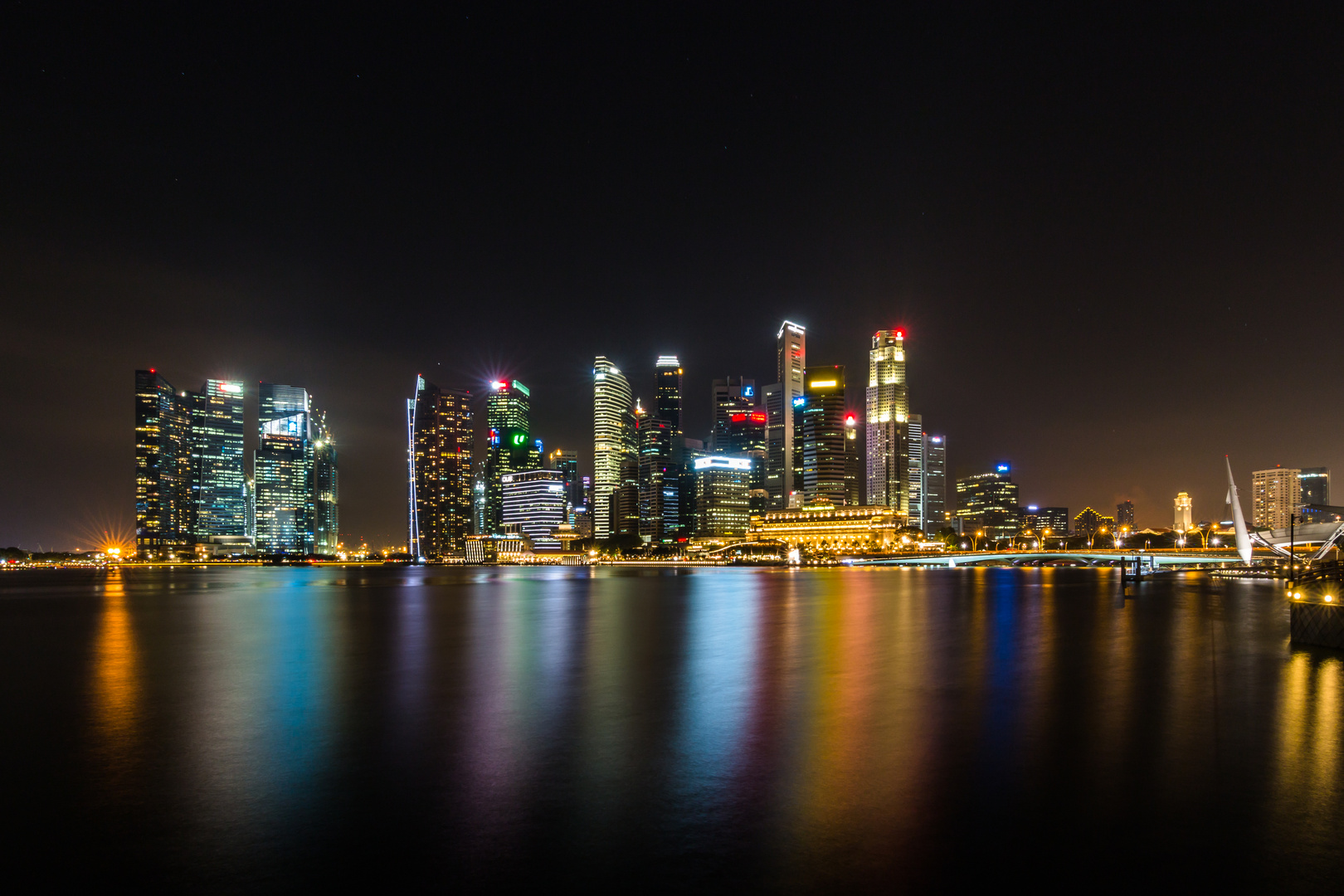 Marine Bay Skyline -Singapur