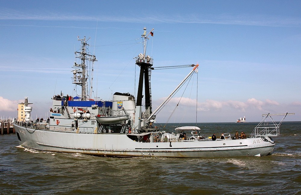 Marine-Schlepper "WANGEROOGE"