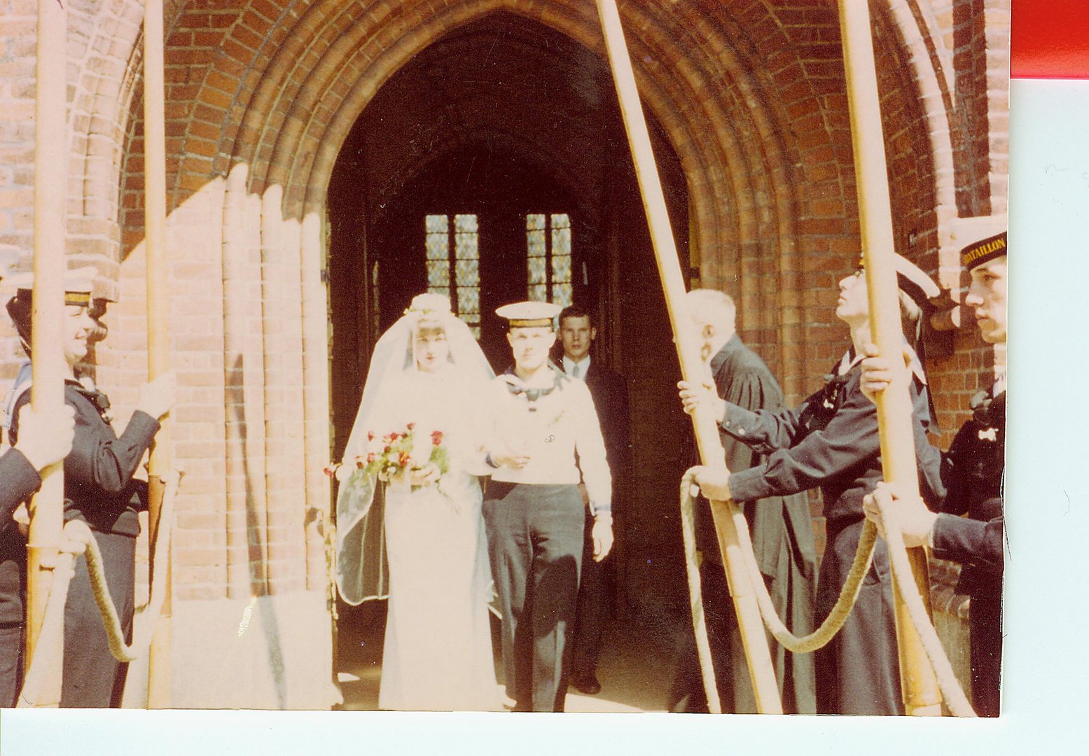 Marinehochzeit Richard von Lenzano (1965) .-.-Navy wedding Richard von Lenzano (1965)
