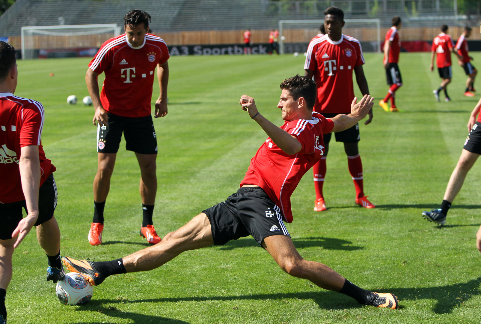 Mario Gomez zum letzten Mal im FC Bayern Trikot