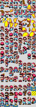 Mario sprites