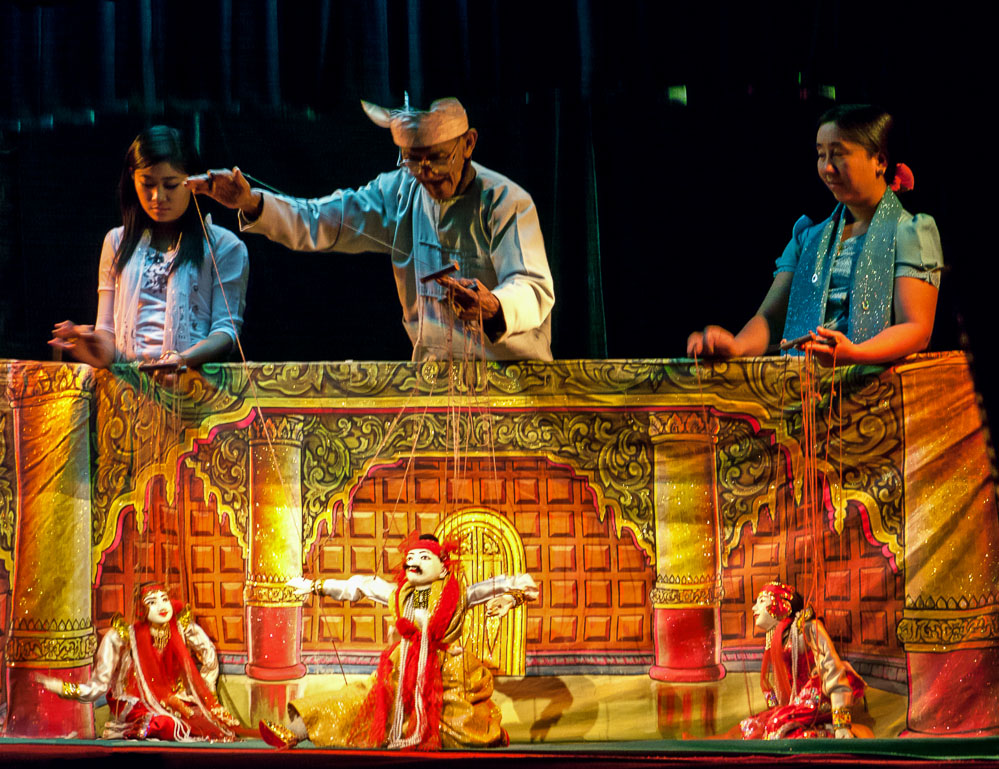 Marionettentheater,Mandalay