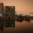 Mariott Seaport Village by Night