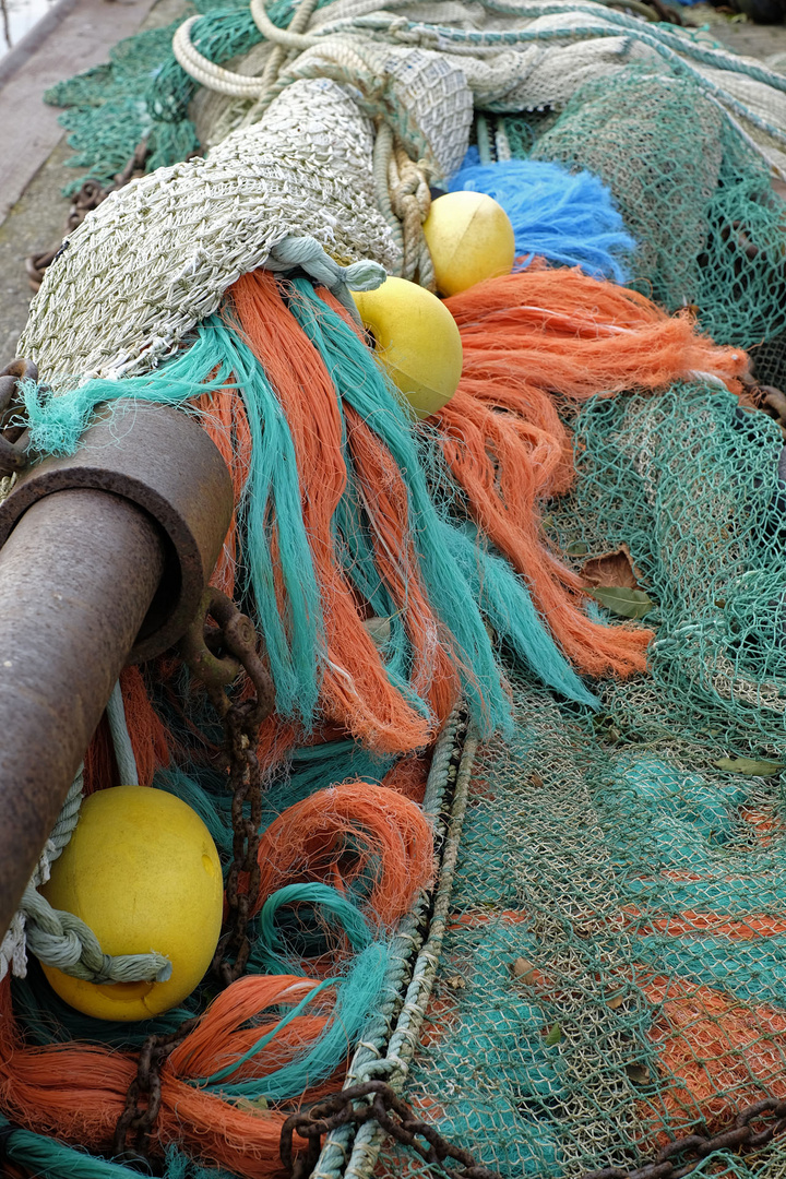 Maritime Details im Kutterhafen 