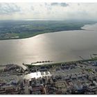 Maritime Woche in Bremerhaven (Luftbild, aerial)