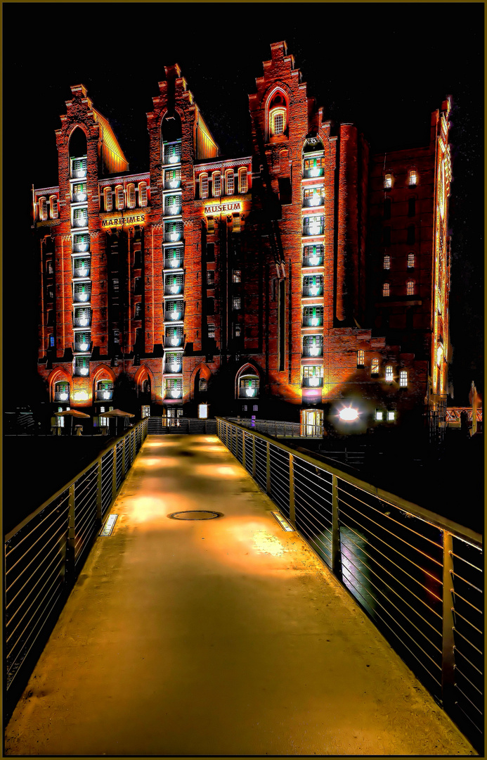 Maritimes Museum in der Hafen City Hamburg