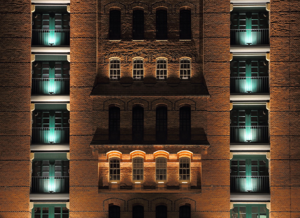 Maritimes Museum in der Speicherstadt, Giebelseite