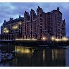 Maritimes Museum in Hamburg in Richtung Hafen.