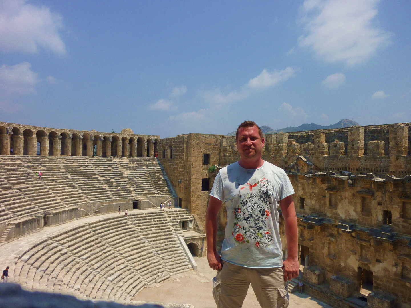 Mark at Aspendos