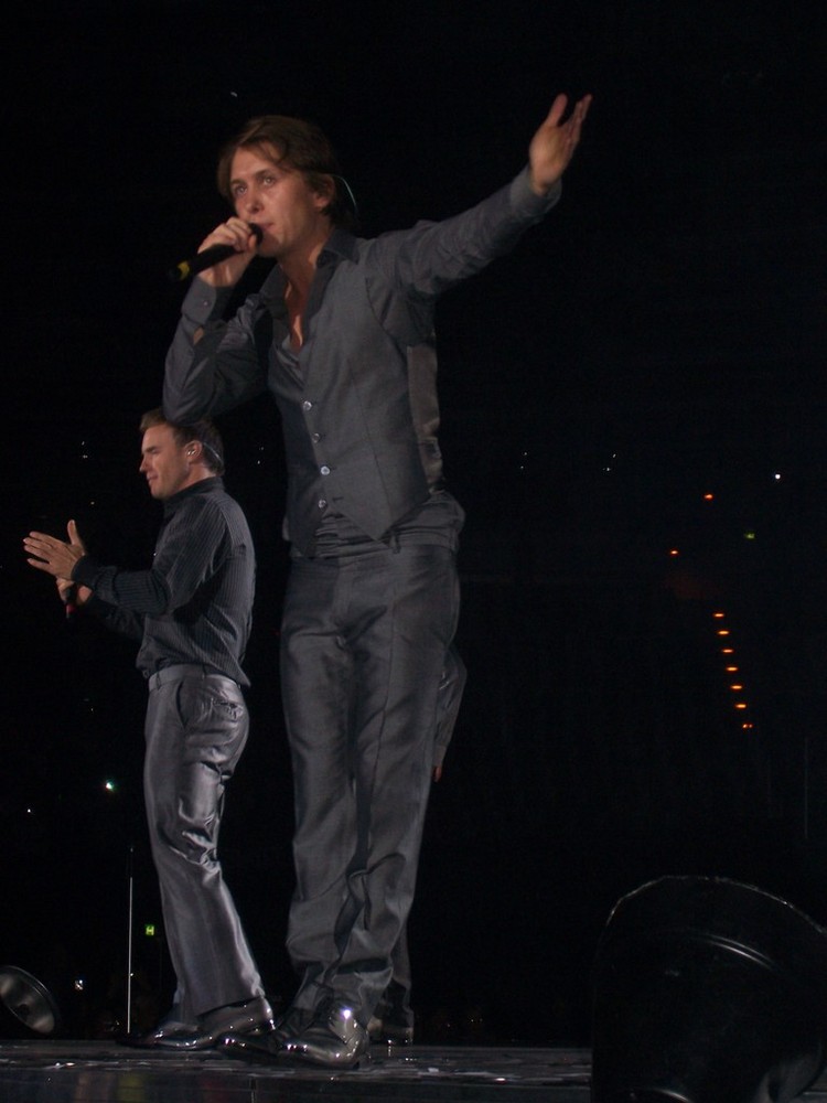 Mark Owen in seinem Element