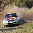 Mark Wallenwein im Skoda in der Lausitz