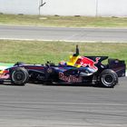 Mark Webber bei Tests in Hockenheim