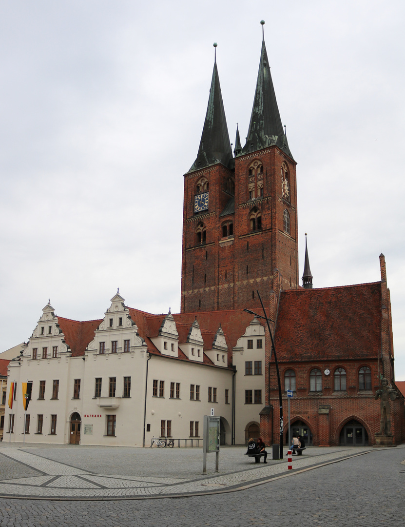 Markante Bauten am Marktplatz