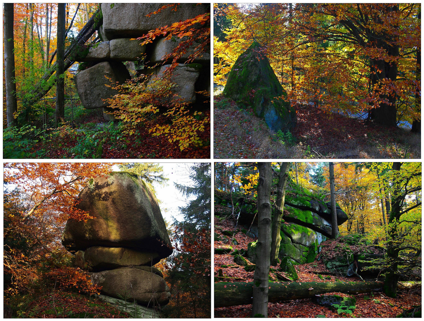 Markante Felsen am Waldstein