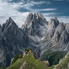 Markante Gipfel in den Dolomiten