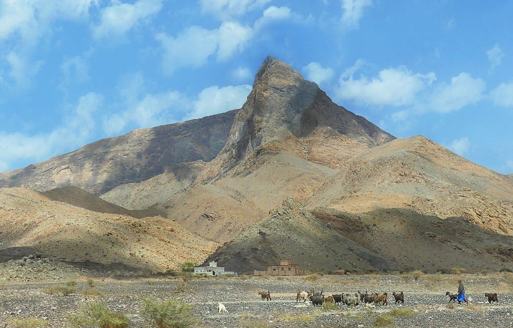 Markanter Gipfel bei Al Ayn